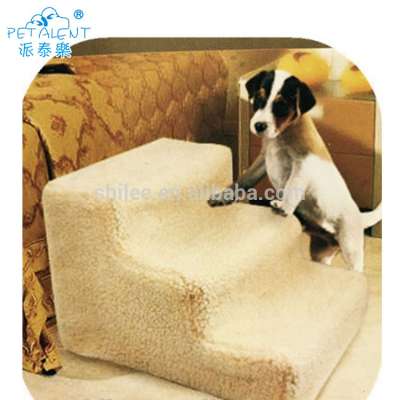 Detachable and washable 3 steps Dog stairs for pet beds