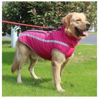 Winter Warm Big Dog Vest Jacket Waterproof Reflective Pet Dog Clothes for Large Dogs Golden Retriever Coat Pets Clothing